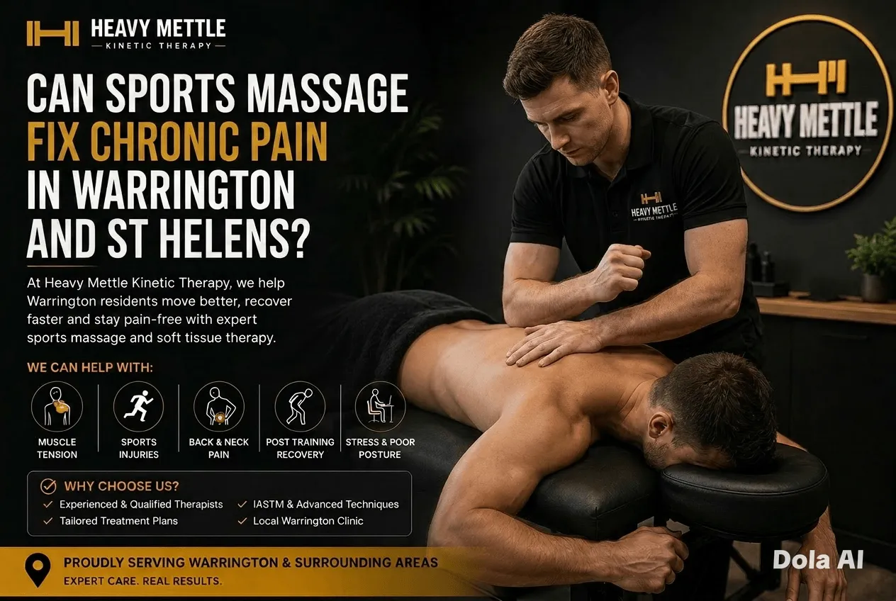 Can Sports Massage Help Chronic Pain? (Warrington & St Helens Guide)